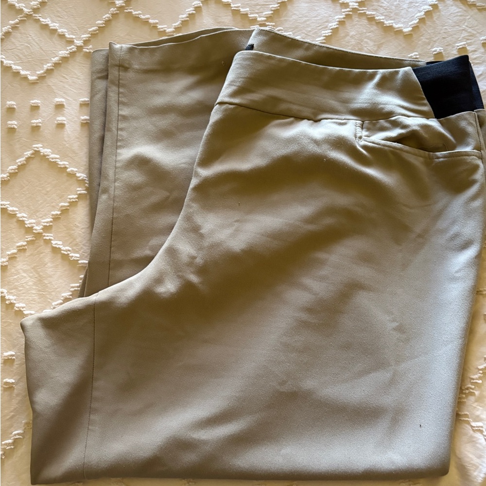 Women's Tan Dress Capris by Investments II Size 22W